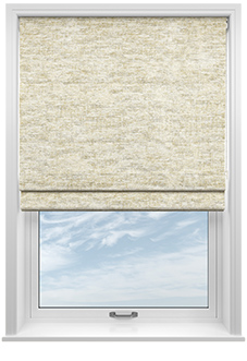 Maurice, Cream - Twist&Fit Roman Blind